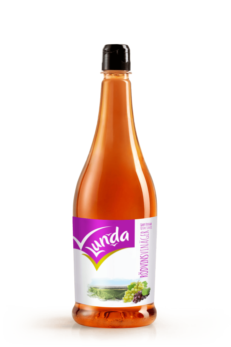 Lunda Rödvinsvinäger 1000 ml 1x12
