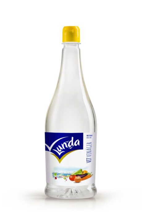 Lunda Vitvinsvinäger 1000 ml 1x12