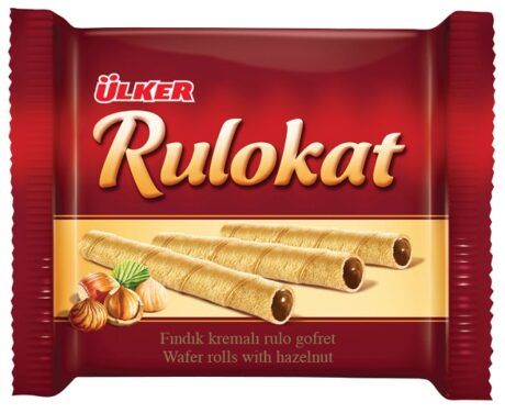 Ulker Rulokat Hasselnöt 5 Pack 150gr 1x24