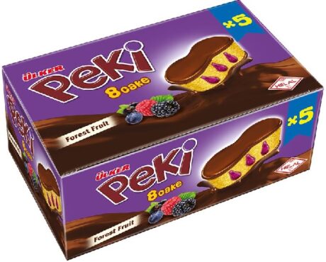 Ulker Peki 8 Kek Skogsfrukt 5x42g 1x12