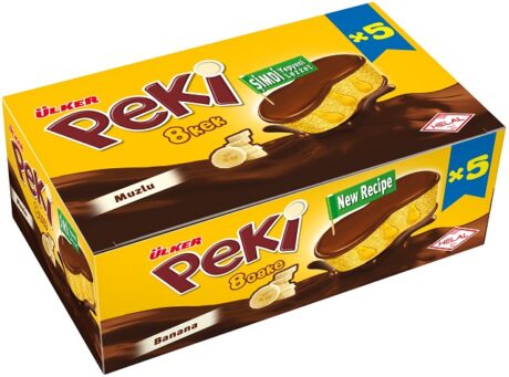 Ulker Peki 8 Kek Banan 5x42g 1x12