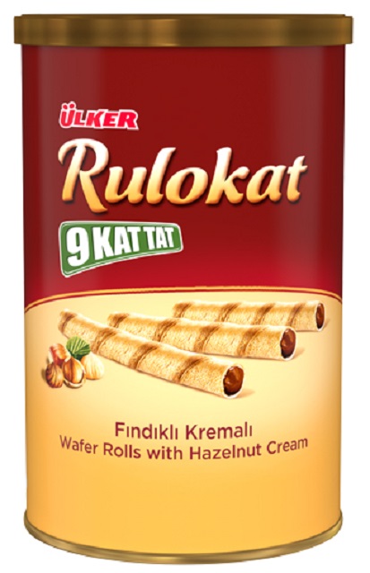 Ulker Rulokat 9 Kat Tat Hasselnöt 170g 1x12