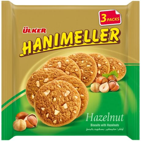 Ulker Hanimeller Hasselnöt (Findikli) 3*82g 1x8