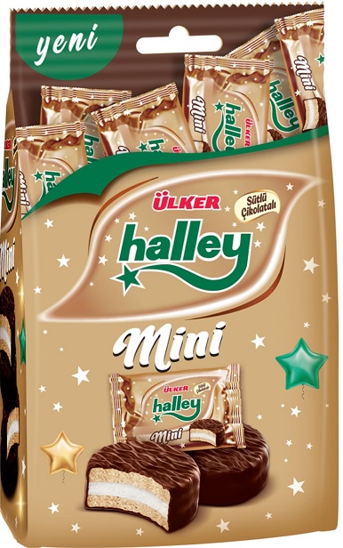 Ulker Halley Kex Mini Påse 103g 1x8