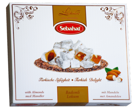 Sebahat Lokum Mandel 360gr 1x12