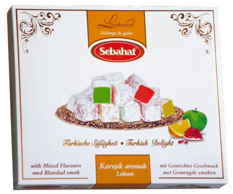 Sebahat Lokum Mix Aroma 400gr 1x12