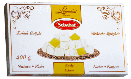Sebahat Lokum Vanilj 400g 1x12