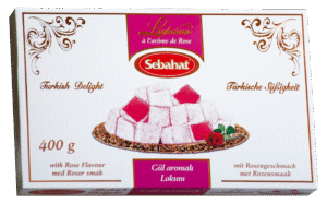Sebahat Lokum Ros 400g x 12