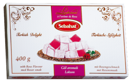 Sebahat Lokum Ros 400gr 1x12