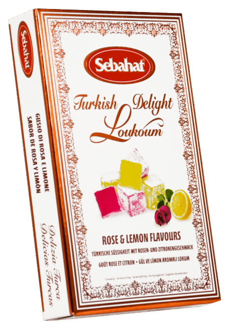Sebahat Lokum Ros & Citron 200g 1x12