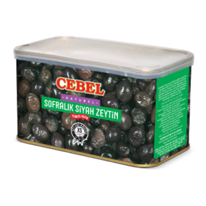 Cebel Svarta Oliver Plåtburk 750g x 12