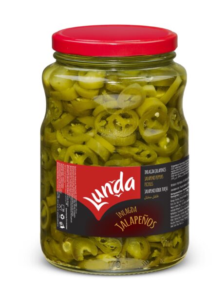 Lunda Inlagda Jalapenos 1700cc (1600g) 1x6