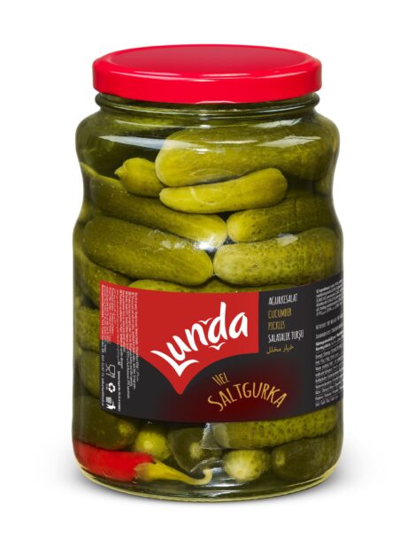 Lunda Inlagd Saltgurka 1700cc (1600g) 1x6