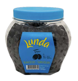 Lunda  Svarta Oliver M 1000g PVC-Blå 1x6