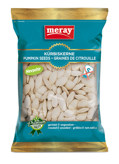 Meray Pumpafrö Nevsehir Rostad Utan Salt 200g 1x12