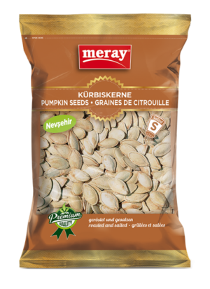 Meray Pumpafrö Nevsehir Rostad & Saltad 200g x 10