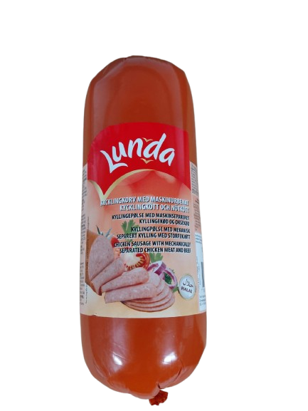 Lunda Mortadella Nöt 400g 1x10
