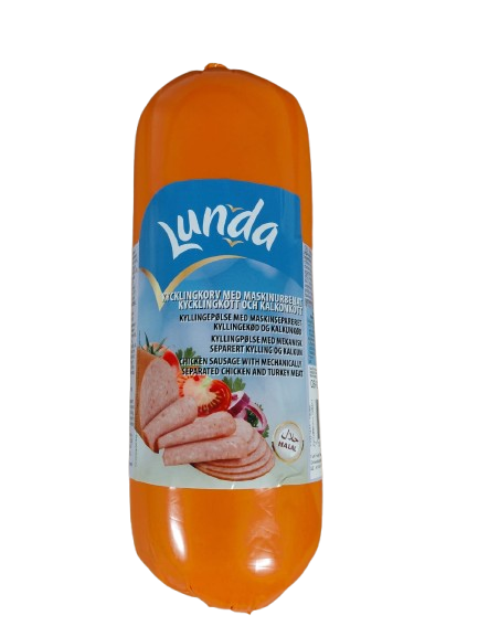 Lunda Mortadella Kalkon 400g 1x10