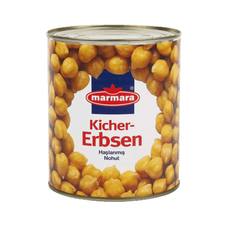 Marmara Kikärter Kokta 800g 1x12