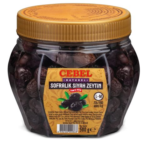 Cebel Svarta Oliver (L-M) 500g PVC-Gold 1x12