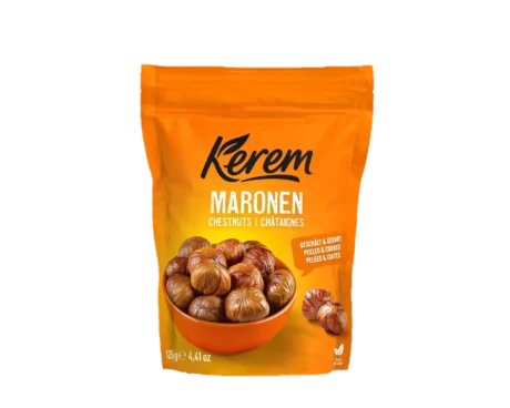 Kerem Kastanjer Rostad 125g 1x12