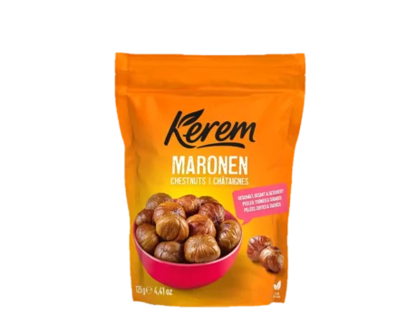 Kerem Kastanjer med Socker 125g 1x12