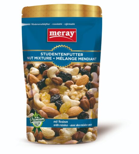 Meray Mixnötter Naturell Doypack 150g 1x12