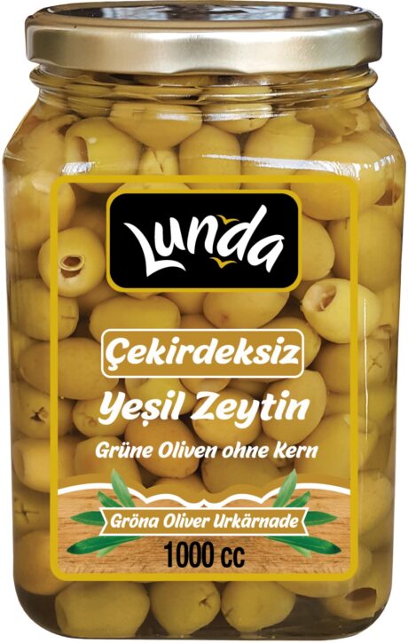 Lunda Gröna Oliver Urkärnade 1000cc (960g) 1x6