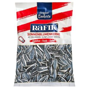 Rafik Dakota Solrosfrö Rostad & Saltad 150g x 24