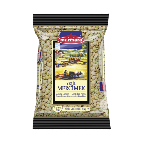 Marmara Gröna Linser 1kg 1x12