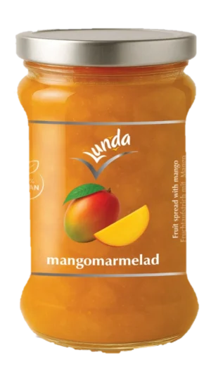 Lunda Mangomarmelad 380g x 12