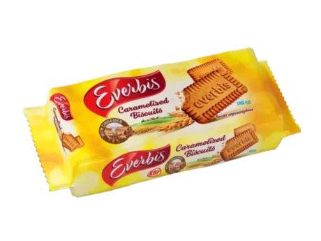 EVERBIS CARAMILIZED BISCUIT 140g X 24