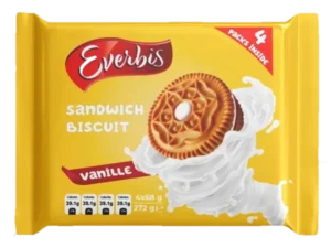 EVERBIS SANDWICH VANILLA 272g X 12