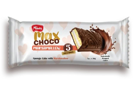 MINDY MAX CHOCO MARSHMALLOW 180g X 22