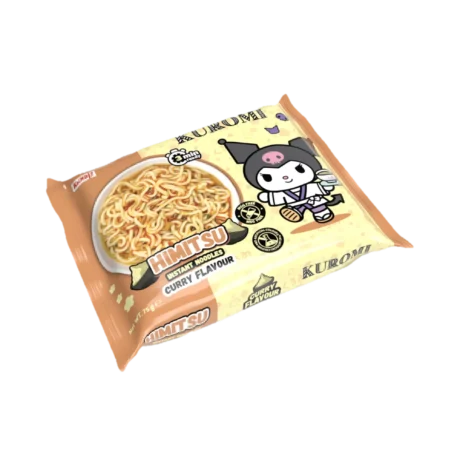 HIMITSU KUROMI NOODLE BAG CURRY  75g X 40