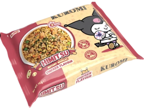 HIMITSU KUROMI NOODLE BAG CHICKEN  75g X 40