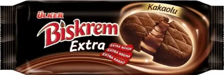 ÜLKER BISKREM KAKAO EXTRA 184g X 12