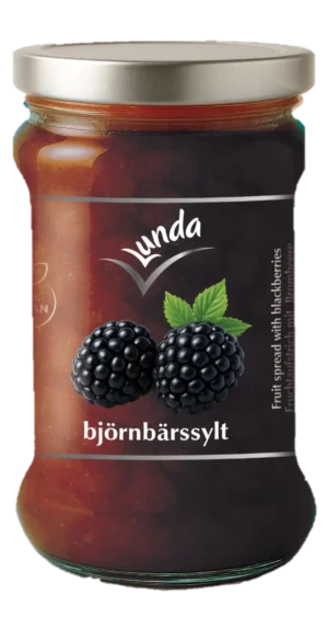 Lunda Björnbärssylt 380g x 12