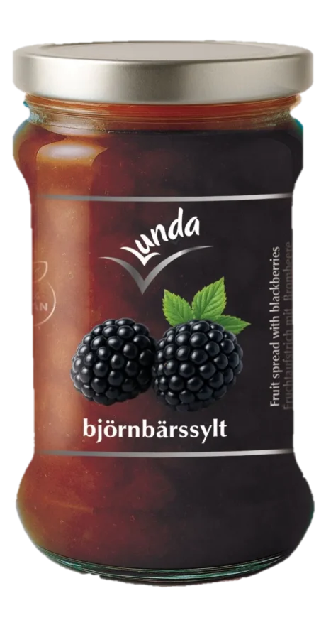 LUNDA BJÖRNBÄRSSYLT 380g X 12