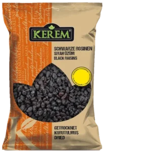 Kerem Svart Russin 250g x 12