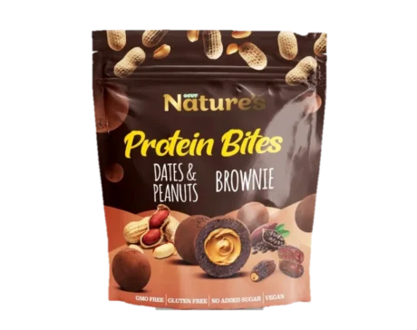 PROTEIN BITES - DATES & PEANUT BROWNIE 96g X 24