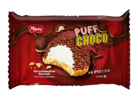 MINDY PUFF CHOCO 120g X 21