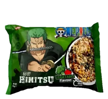 HIMITSU ONEPIECE NOODLE BAG VEGETABLE  75g X 40